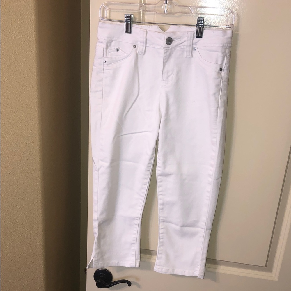 White Women's Crop Jeans